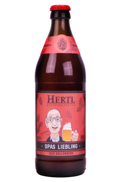 Braumanufaktur Hertl opas liebling kellerbier - Die Bierothek