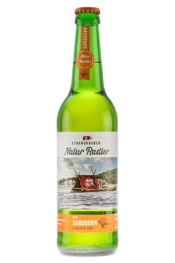 Brauerei Strandräuber Natur Radler Sanddorn