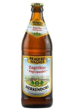 Brauerei Wagner Merkendorf lagerbier ungespundet - Die Bierothek