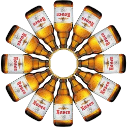 Product Rosen Pils 12er Kiste (12X0,33L)