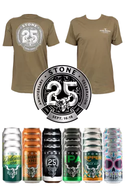 Brauerei 25th Anniversary Paket mit T-Shirt