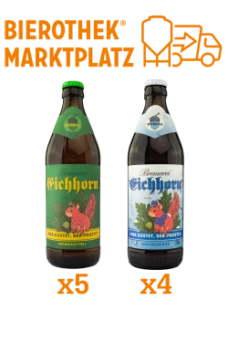 Braumanufaktur Hertl eichhorn probier Paket - Die Bierothek