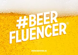 Product Aufkleber #BEERFLUENCER®