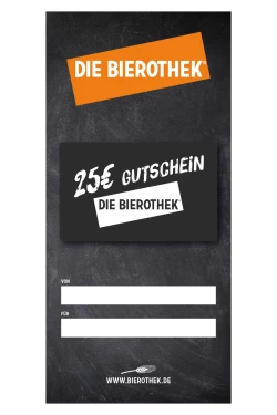 Brauerei Gutschein 25€