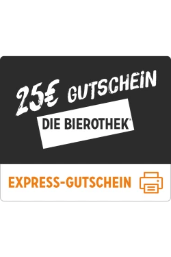 Brauerei Express-Gutschein 25€