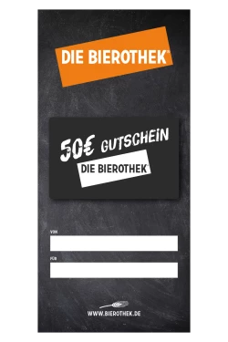 Brauerei Gutschein 50€