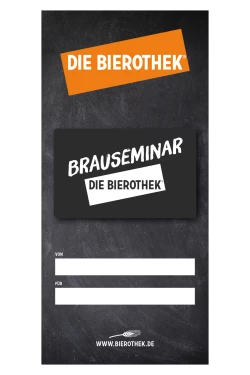 Brauerei Gutschein Bierothek® Brauseminar