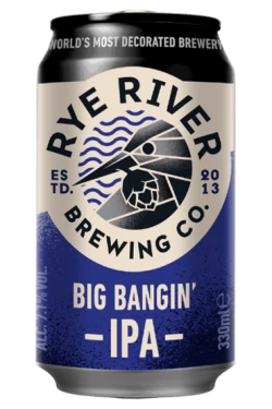 Rye River Brewing Co. big bangin’ ipa - Die Bierothek