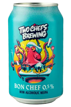 Two Chefs Brewing bon chef 0,5% - non alcoholic neipa - Die Bierothek