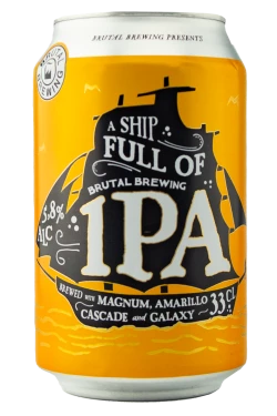 Brutal Brewing a ship full of ipa - Die Bierothek