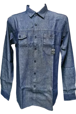 Chambray Shirt Größe L