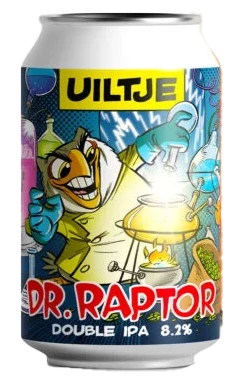 Uiltje dr. raptor double ipa - Die Bierothek