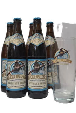 Product Bierpaket Schützenkönig Franz Josef + Willibecher