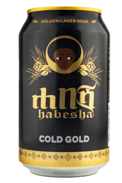 Brauerei Habesha Cold Gold- Dose