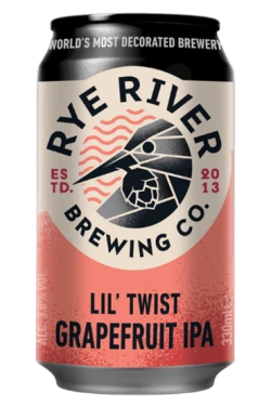 Rye River Brewing Co. lil’ twist grapefruit ipa - Die Bierothek