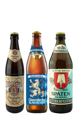Paket mit Oktoberfestbieren