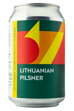 Sakiskiu Alus lithuanian pilsner - Die Bierothek