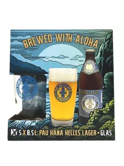 Product Pau Hana Helles Lager fränkisch Bierbox 5x0,5l + Willi Becher