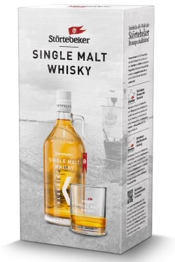 Single Malt Whisky Klassik Geschenkpack mit Glas