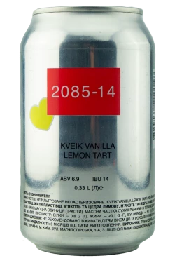 Brauerei 2085-14 KVEIK VANILLA LEMON TART