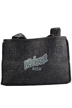 Weiherer Bier 6er filztasche - Die Bierothek