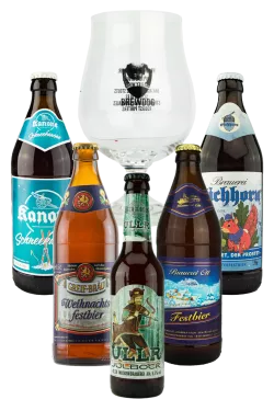 Product Bierpaket Weihnachtsbiere mit Glas