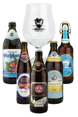 Product Bierpaket Weihnachtsbiere mit Glas