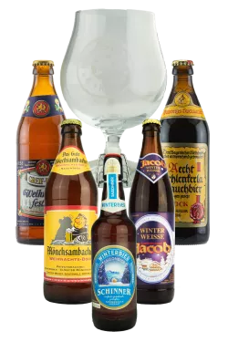 Product Bierpaket Weihnachtsbiere mit Glas