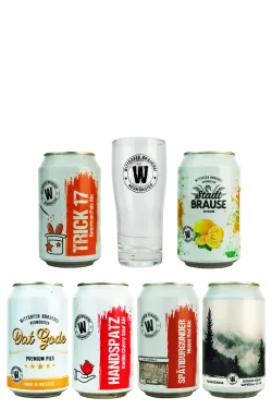 Brauerei Brauereipaket mit Glas