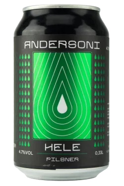 Brauerei Andersoni Hele - Pilsener