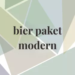 12er Bier Paket modern