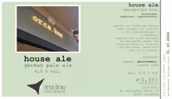 Brauerei house ale 