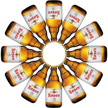 Product Rosen Pils 12er Kiste (12X0,33L)