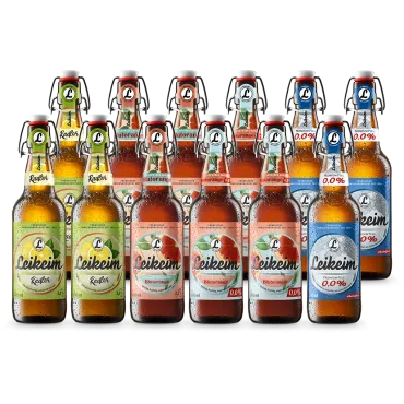 Product Leikeim Frische Mixkiste – Radler & alkoholfreies Bierspezialitäten-Probierpaket
