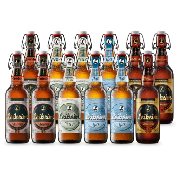 Product Brauhaus Klassiker - Fränkisches Bier Probierpaket (12 Bügelflaschen)
