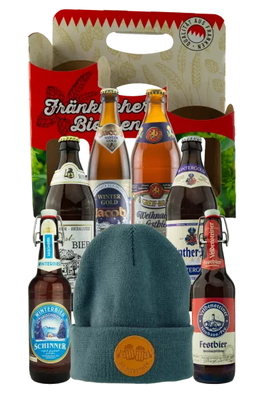 Product Fränkischer Wintersixpack mit gratis Mütze