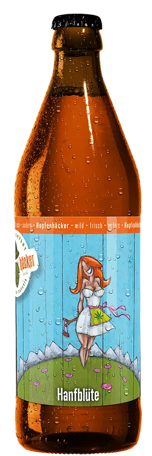 Product Weisse mit Hanfblüten, Hanfblüte