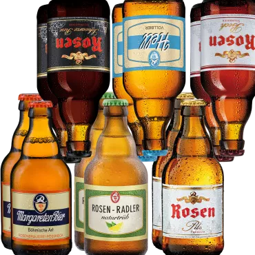 Product Gemischte Bierkiste Rosenbräu 12 X 0,33 l