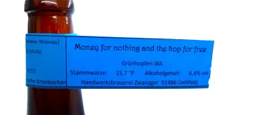 Product Money for nothing and the hop for free