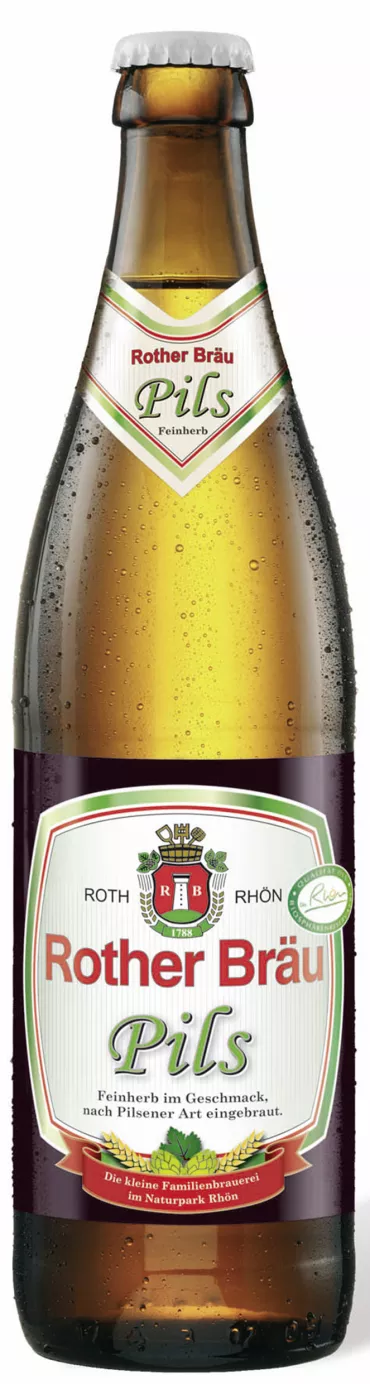 Product Rother Bräu Pils feinherb 0,50 l  im 12er Pack