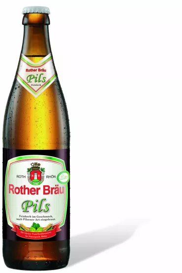 Product Rother Bräu Pils feinherb 0,50 l  im 12er Pack