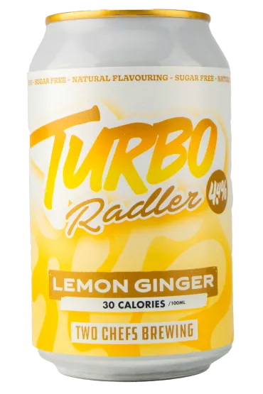 Product Turbo Radler Lemon Ginger