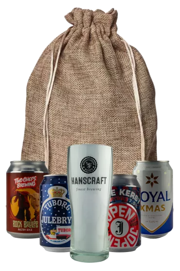 Product Weihnachtsbeutel Dosen mit Glas