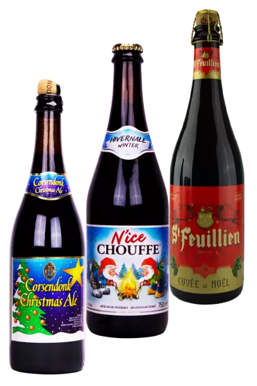 Product Bierpaket belgische Weihnachtsbiere
