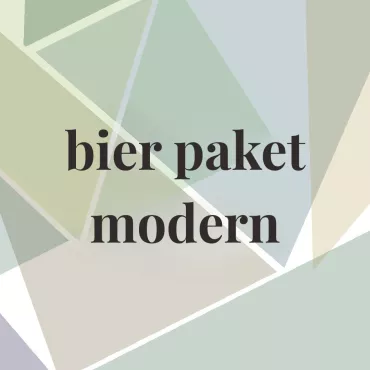 Product 12er Bier Paket modern